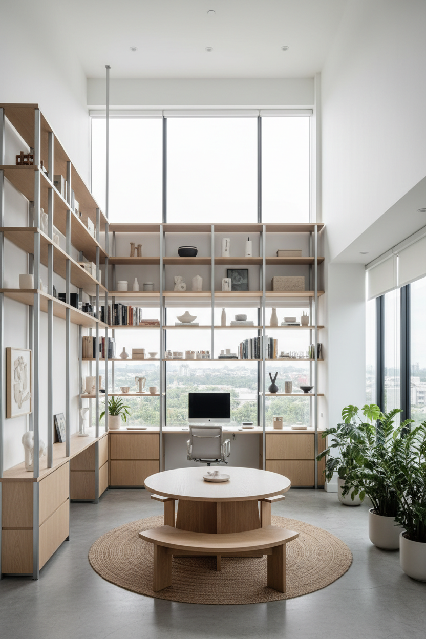 Creative Studio Space Floor to Ceiling System