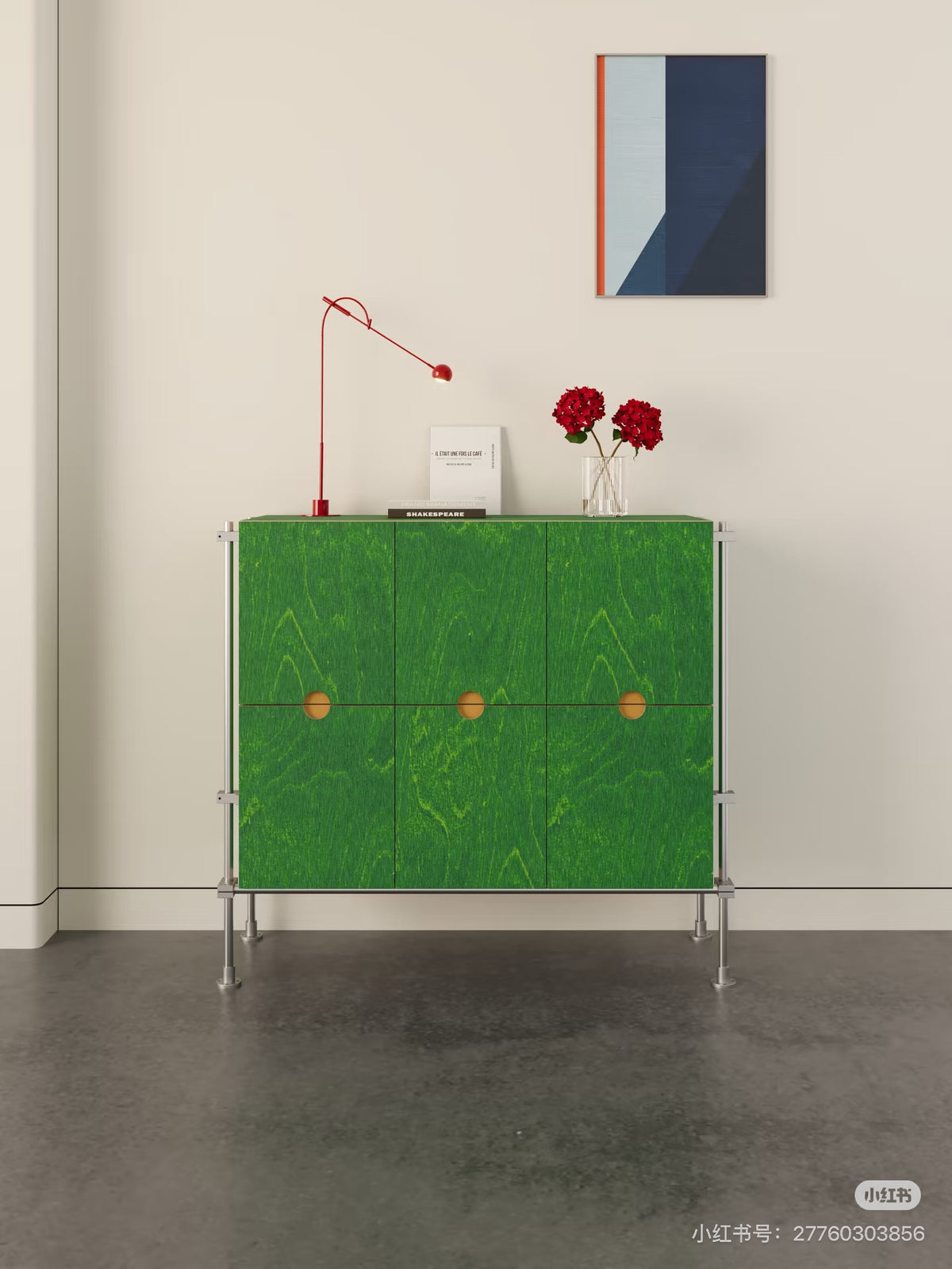 Axis™ Bauhaus Modular Storage Cabinet & Display System