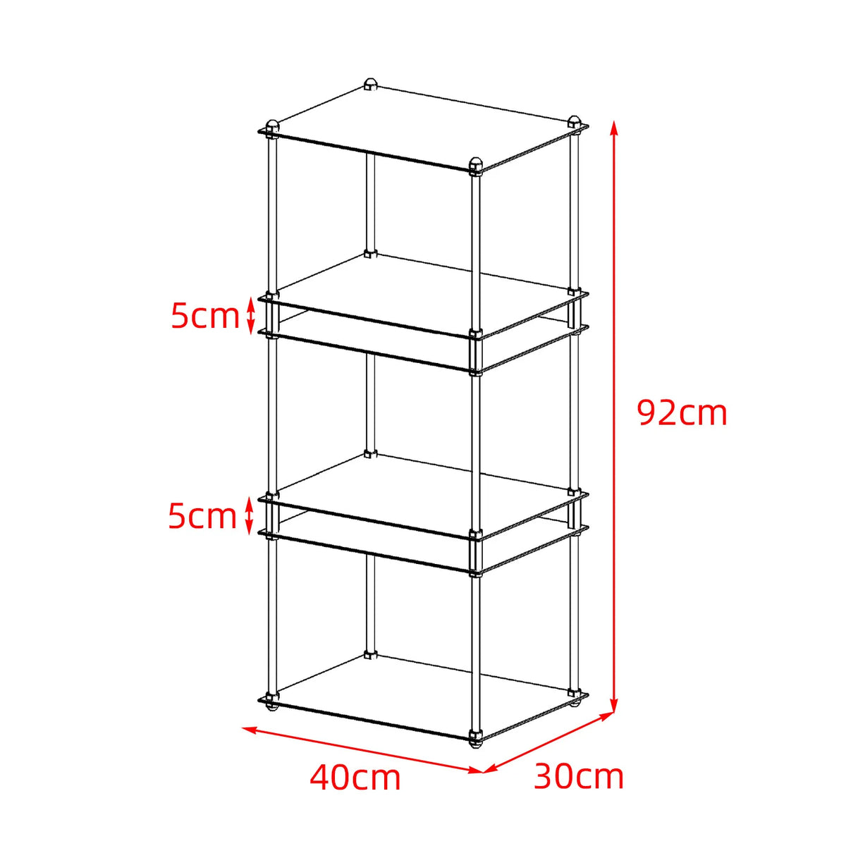Grid™ Modular Freestanding Storage Rack