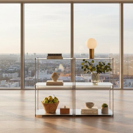 Axis™ Modular Side Table & Shelving System