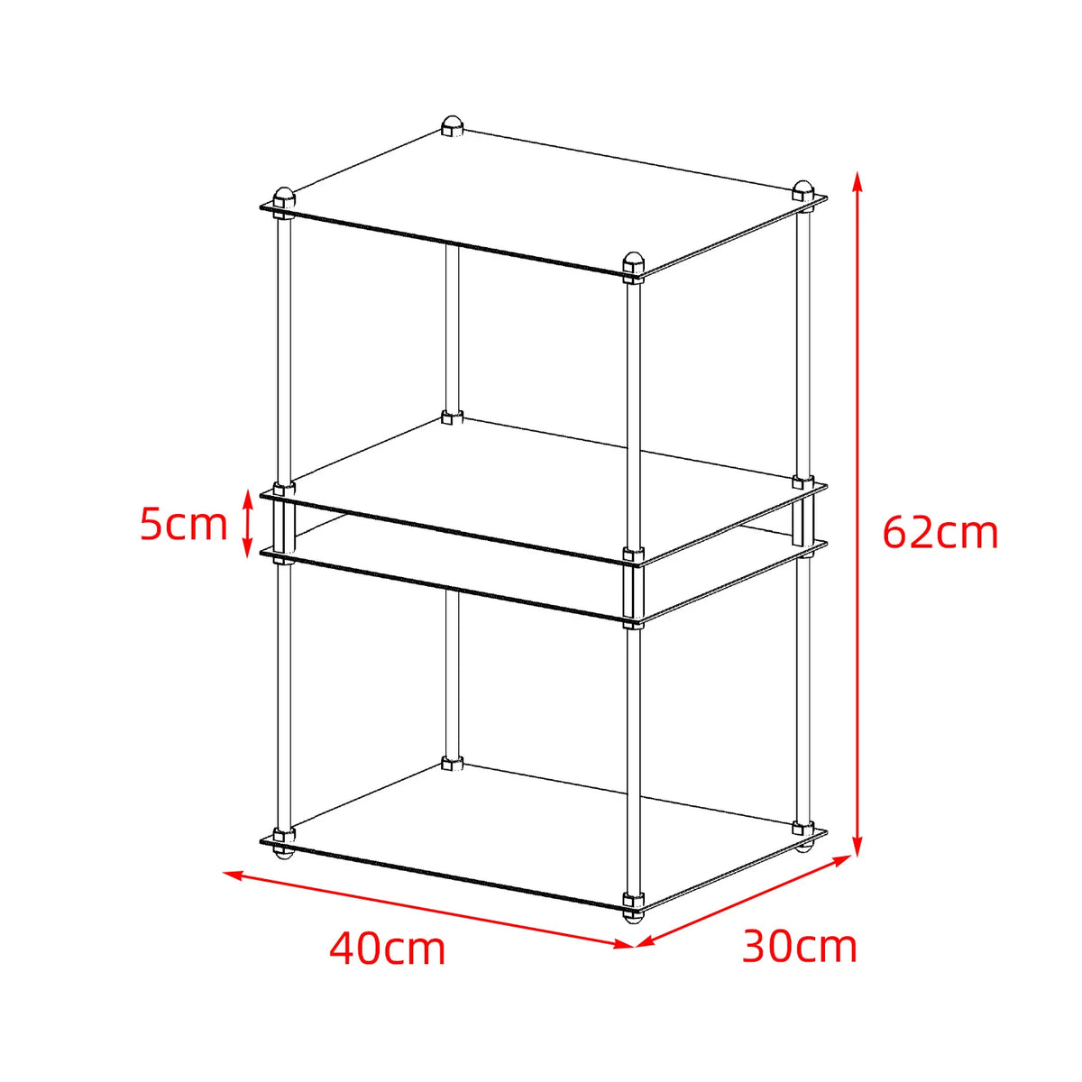 Grid™ Modular Freestanding Storage Rack