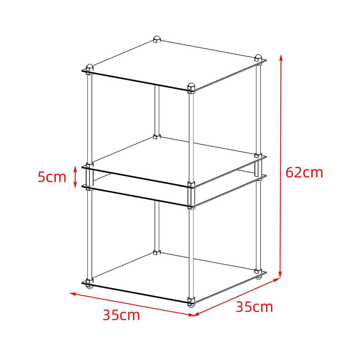 Grid™ Modular Freestanding Storage Rack